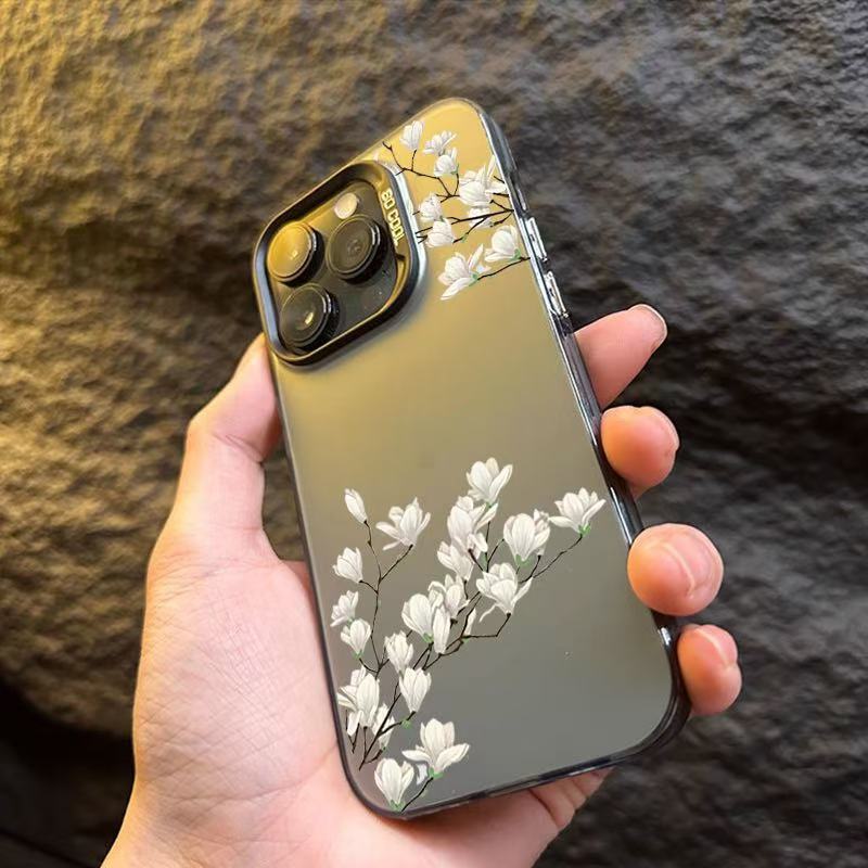 El nuevo estilo nacional se aplica a la carcasa del teléfono móvil iphone16 Apple 15promax/14plusS anti-caída 13pro1 2/11