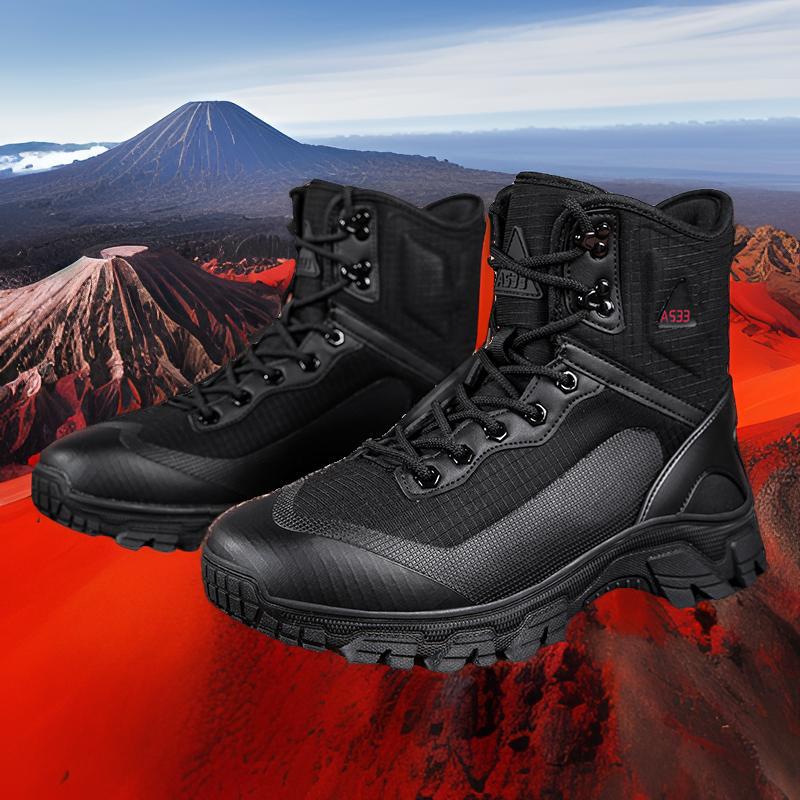 Ventas directas de fábrica Botas del desierto al aire libre Botas militares de fuerzas especiales de gran tamaño transfronterizas para hombres