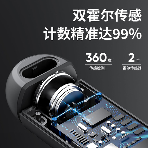 Shangjing skipping rope intelligent ropeless counting load-bearing wire rope student sports supplies big ball skipping rope wholesale