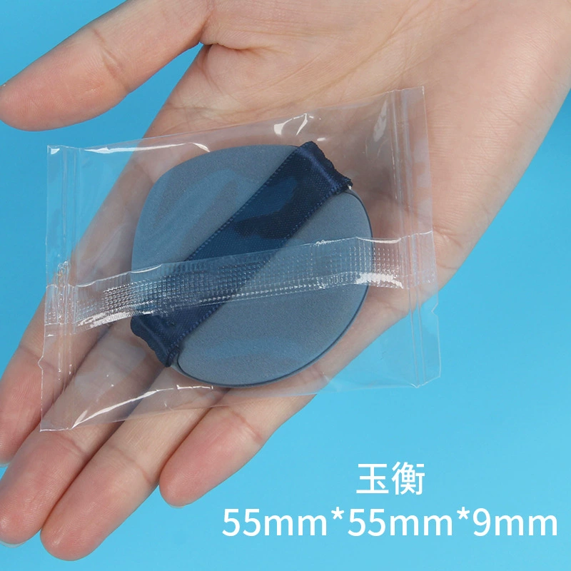 Makeup Sponge Puff, Organic Foundation Applicator, Teardrop 13 mm with Strap Handle