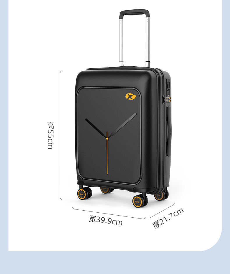Bộ vali PP 2 chiếc 20 inch và 24 inch kéo tay du lịch có khóa số — Pp hành lý bột anh đào chi tiết 32
