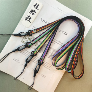 Factory spot wholesale mobile phone case stitching 15mm thin hanging neck rope thread dog buckle hanging neck rope buckle detachable