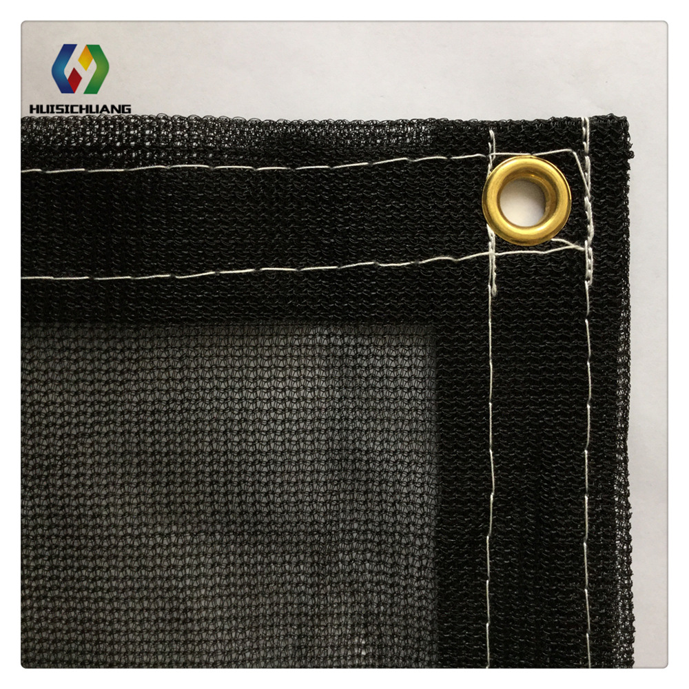 欧美防晒防光防风聚乙烯6针圆丝围栏安全网遮阳隐私网