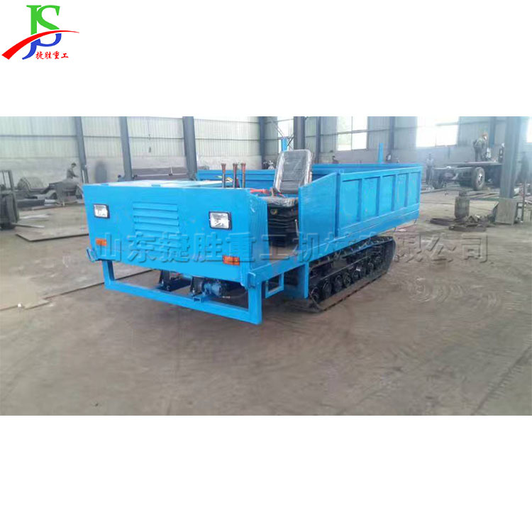 equipo de transporte de orugas agrícolas barra horizontal pequeño vehículo de transferencia diesel todo terreno camión de transporte de orugas de caucho