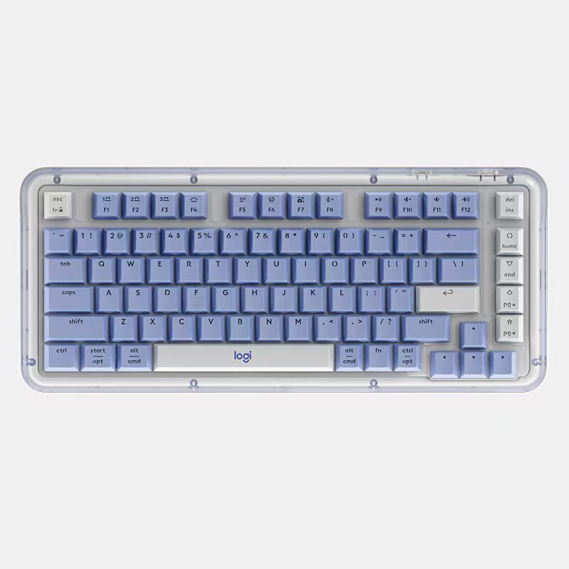 Logitech K75M Logitech Amber Series K75M Wireless Keyboard Mechanical AI Customization Suitable for Office Use