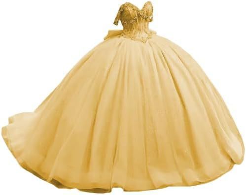 Vestido de noche de cola, top de tubo de un solo hombro, vestido de fiesta para adultos, vestido de princesa de hilo esponjoso, vestido de aplicación tridimensional