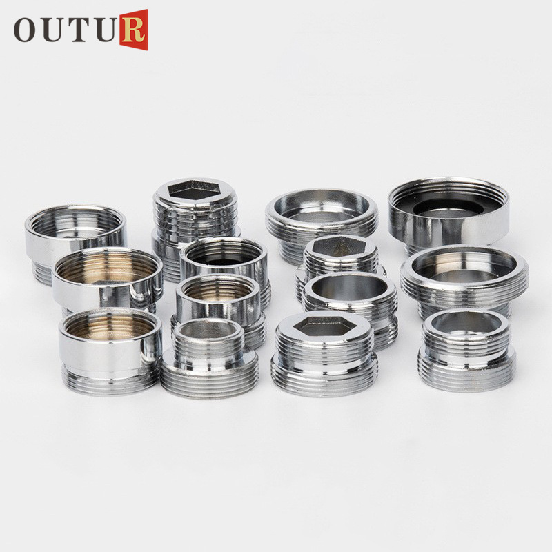 Kitchen basin bubbler water purifier car washer water gun faucet fittings mouth conversion water inlet hose connector