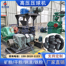 蓝天高压压球机大型 粉煤灰镁矿粉压球机 强力铁精粉压球设备厂家