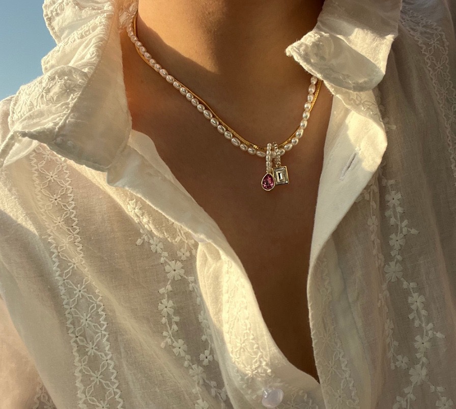 Retro Geometric Copper Plating Pendant Necklace 1 Piece