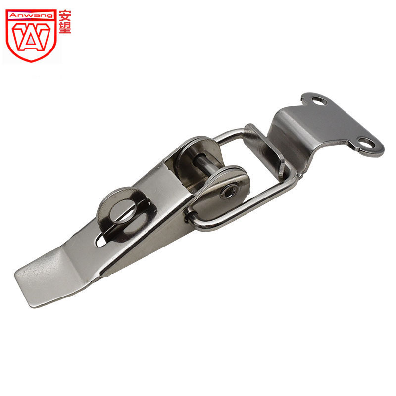AW / ANWAN Heavy Duty Buckle 304 caja de acero inoxidable Buckle caja de embalaje accesorios de bloqueo de caja industrial 504 + gancho A6