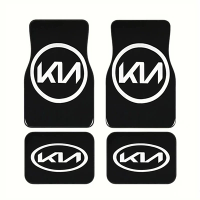 Floor Mats Wholesale, Avtomobil döşəmə paspasları - floor-mats-kia-logo-3344cm-rear-row-two-pieces
