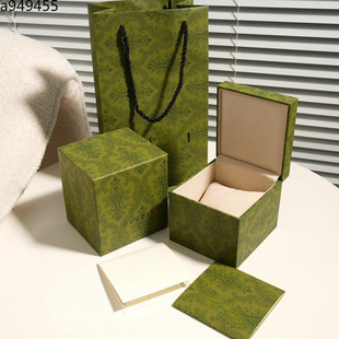Gjia Gjia Watch Packaging Box Little Bee Watch Storage Box Exquisite Watch Box Green Watch Display Box