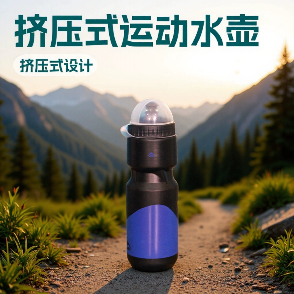 Пластиковая спортивная бутылка для воды, велосипедная бутылка для воды, уличная бутылка для воды сжимаемого типа, фабрика по производству бутылок для воды на экспорт, поилка для альпинизма