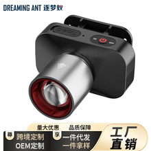 头灯长续航强光锂电头戴式充电照明矿灯户外强光led头灯批发