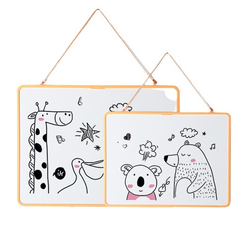 Funi hanging drawing board bracket type writing board colorful office magnetic children's home learning desktop small whiteboard