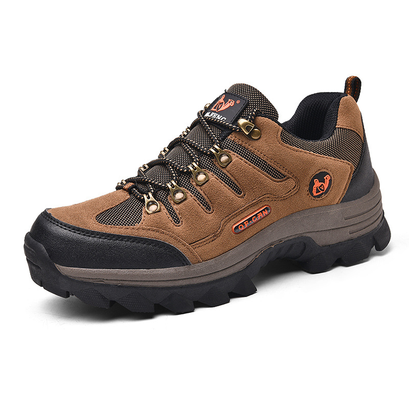 Transfronterizo otoño más tamaño plataforma de los hombres antideslizante resistente al desgaste bajo-top viajes off-road casual zapatos de senderismo