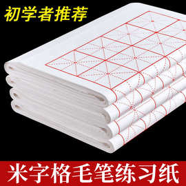 书画纸米字格全生半生半熟毛笔字书法练习纸初学者学生米格练习纸