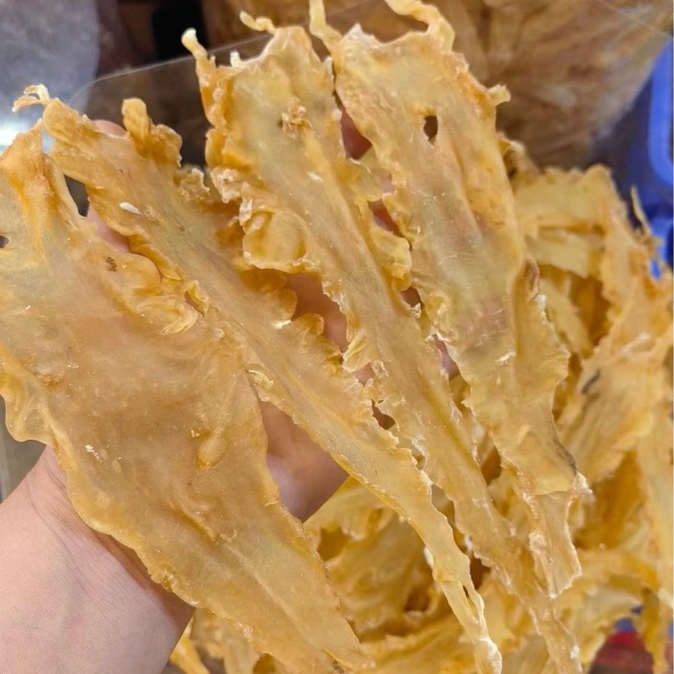 批发15头北海花胶鱼胶干货鳕鱼胶鱼肚鱼鳔500g包邮一德路批发