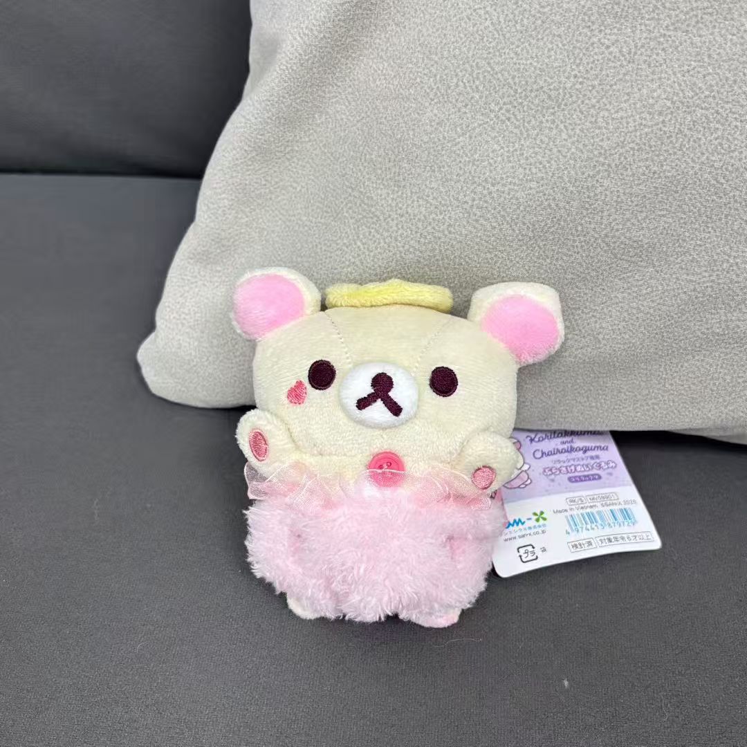 集合リラックマ女熊20周年東京駅景品店長食いしん坊熊野球チームぬいぐるみストラップ