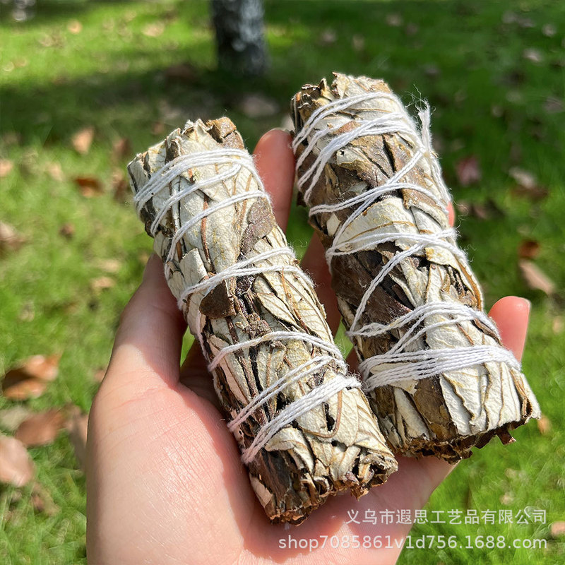 Cross-border Hot Sale Wholesale St. Jeba Grass North American Holy Grass Yerba Santa Aromatherapy Staff to Purify Air Negative Energy