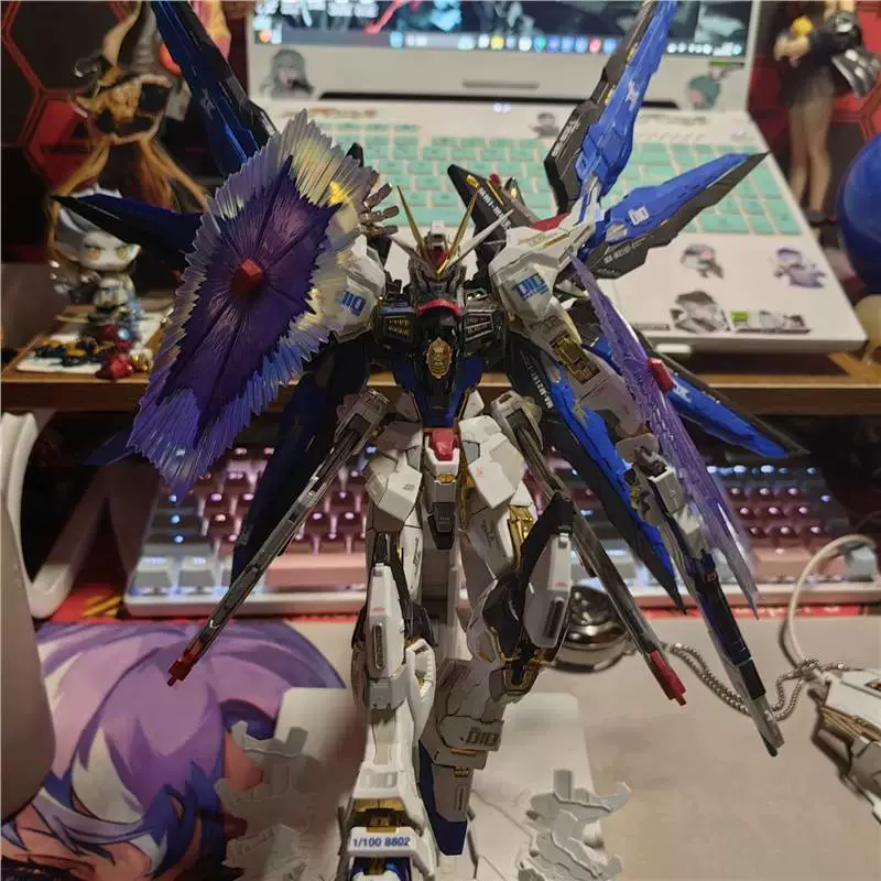 Свободная ручная сборка меха HG Heretic Gundam Strike, свободная модель MG, новорожденный воин Red Unicorn
