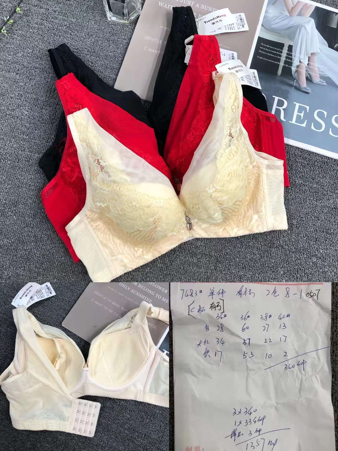 Alta calidad cuatro breasted ajustable push up mama colección cómoda sin hilos ropa interior delgada sujetador de las mujeres