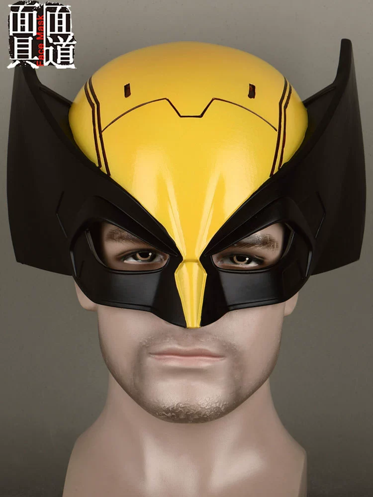 Дэдпул 3 Росомаха маска шлем Хэллоуин производительности партии смешно смеясь фильм и телевидение периферийных COS живой реквизит Обложка