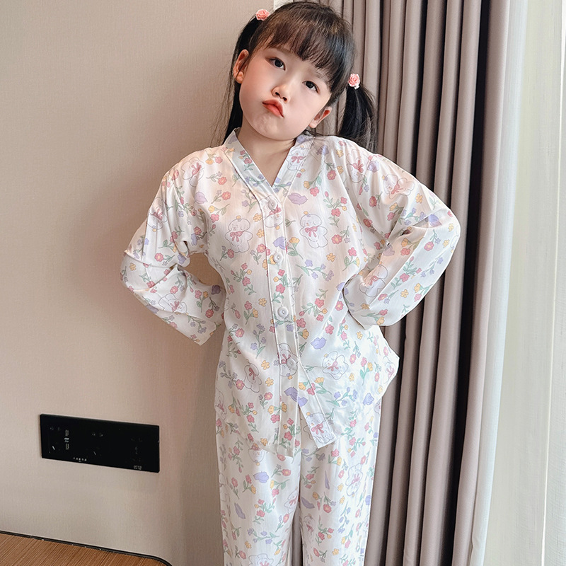 V-Neck Spring Blossoms