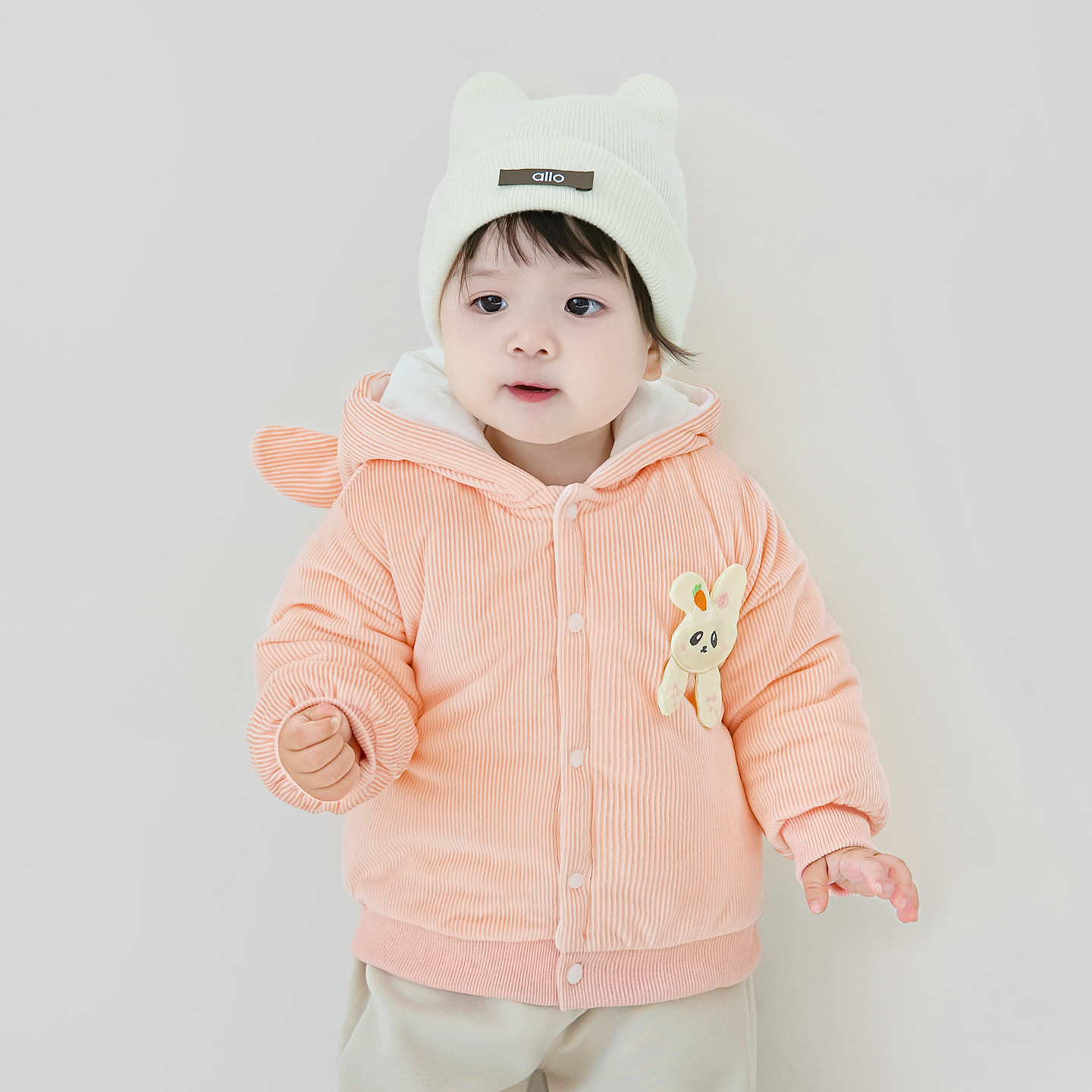 Chaqueta de algodón para bebés otoño y invierno para niños y niñas, ropa de algodón para niños, abrigo de invierno para salir, chaqueta de algodón para bebés