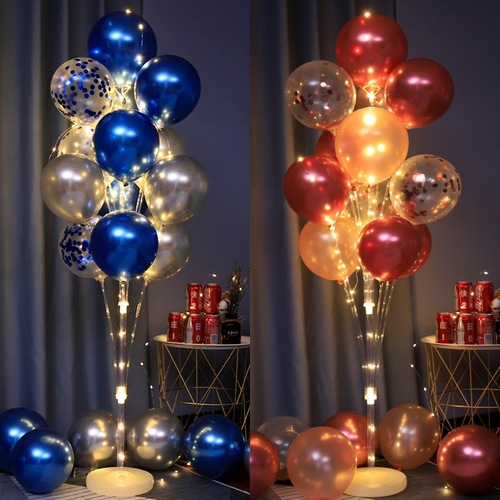 Luminous Balloon Tree Lantern Road Guide Balloon Set Floor Floating Birthday Table Floating Wedding Shop Opening Anniversary Bracket