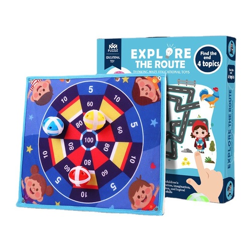 Children's toys explore and find routes maze walking position kindergarten wall games for middle and large classes early education educational teaching aids
