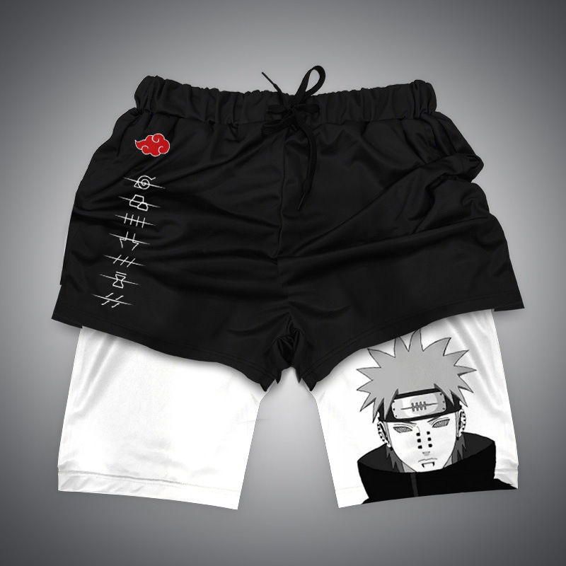  Naruto Casual Shorts Itachi Uchiha Printed Akatsuki Cloud Waist Shorts Naruto Casual Shorts Itachi Uchiha Printed Akatsuki Cloud Waist Shorts 