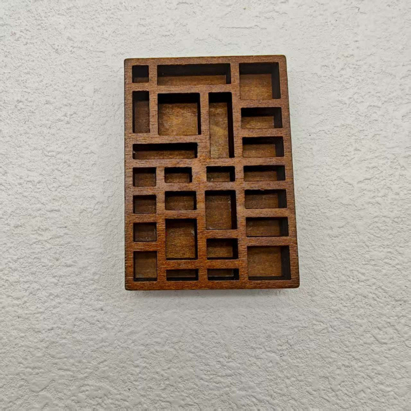 Miniature Trinket Shelf 跨境木质微型饰品架迷你珍奇古玩架|undefined
