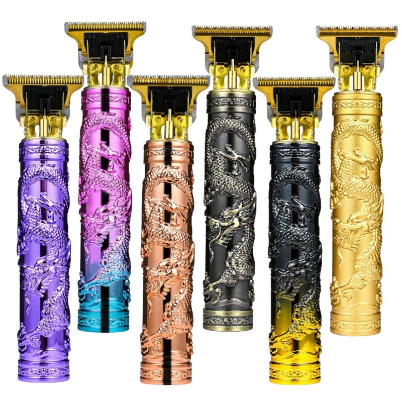 Cortadora de pelo eléctrica T9 transfronteriza cabeza de aceite empuje cortadora eléctrica talla marca cortadora eléctrica maquinilla de afeitar de plástico