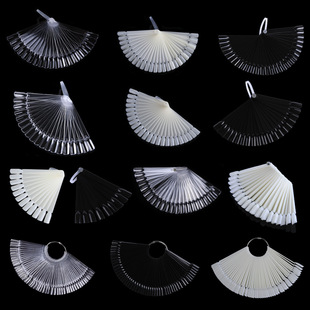 Cross-border New Nail Art Tools Nail Art Display Card Black and White Practice Tools for Nail Art Shop Display