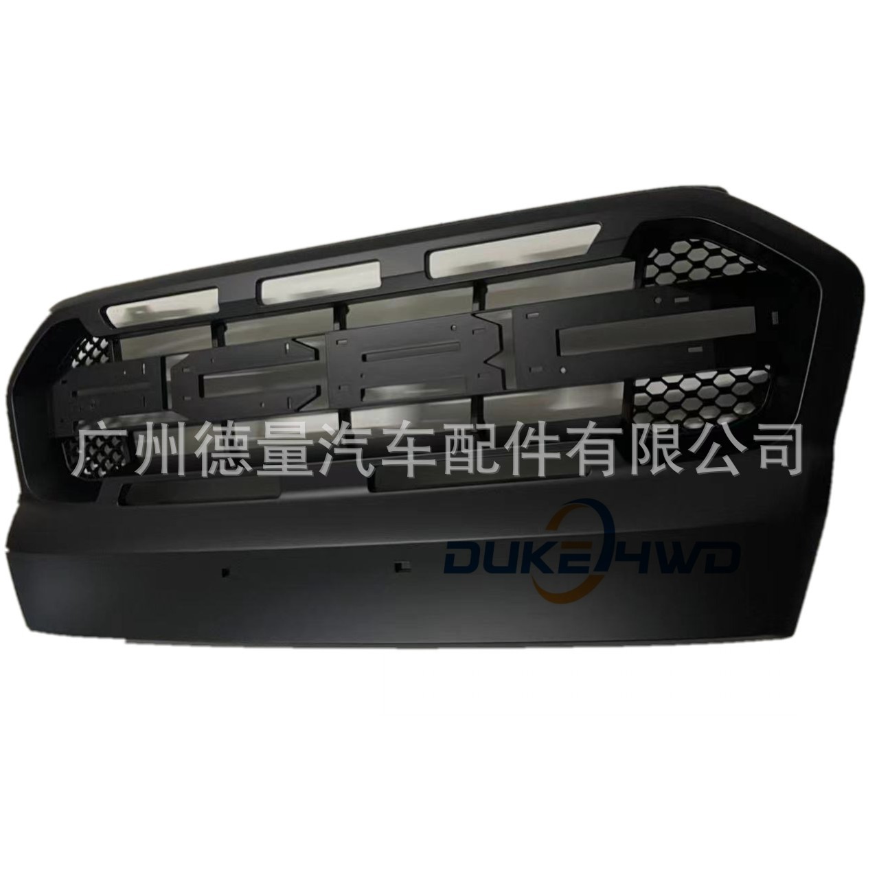 Suitable for Ford Ranger 2015-17 Pickup Truck T7 Modified Large Chinese Front Face with Lights Ford Grille