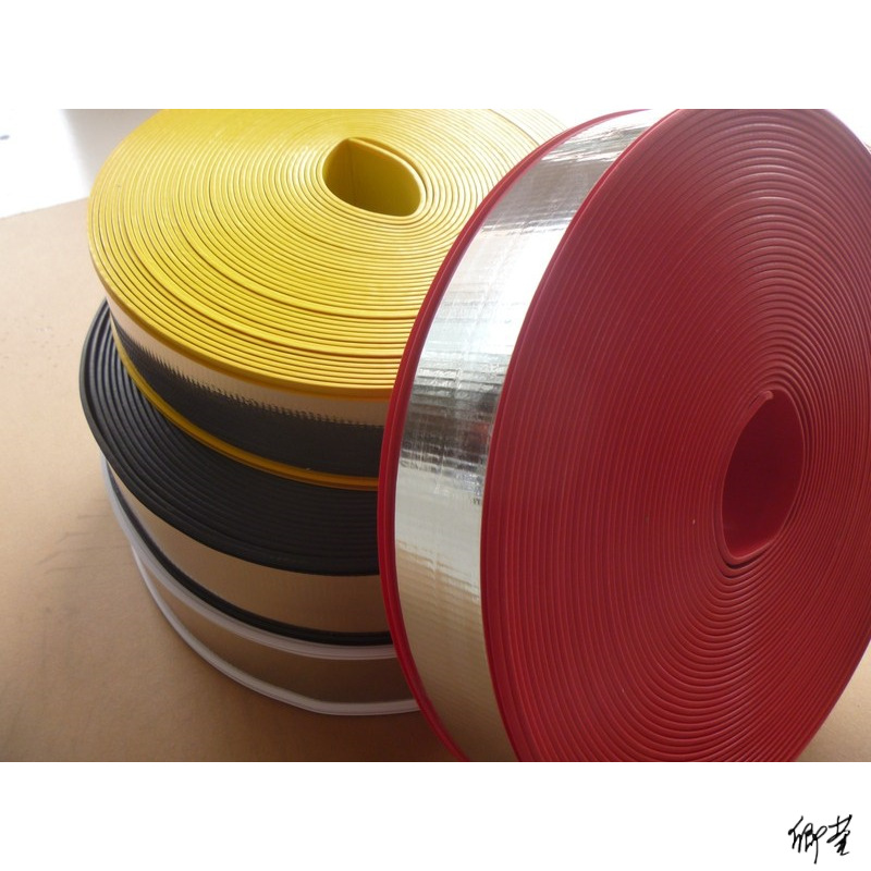 发光字软边条黄色红白钢边力发不锈钢厂家彩色橡胶广告字简易软边