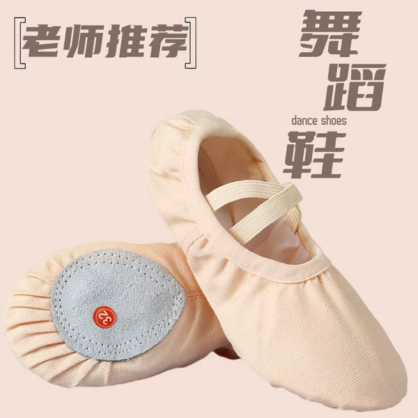 Children's Dance Shoes Lace-up-free Adult Women's and Young's Soft-soled Ballet Claw Shoes for Chinese Dance Yoga Shoes