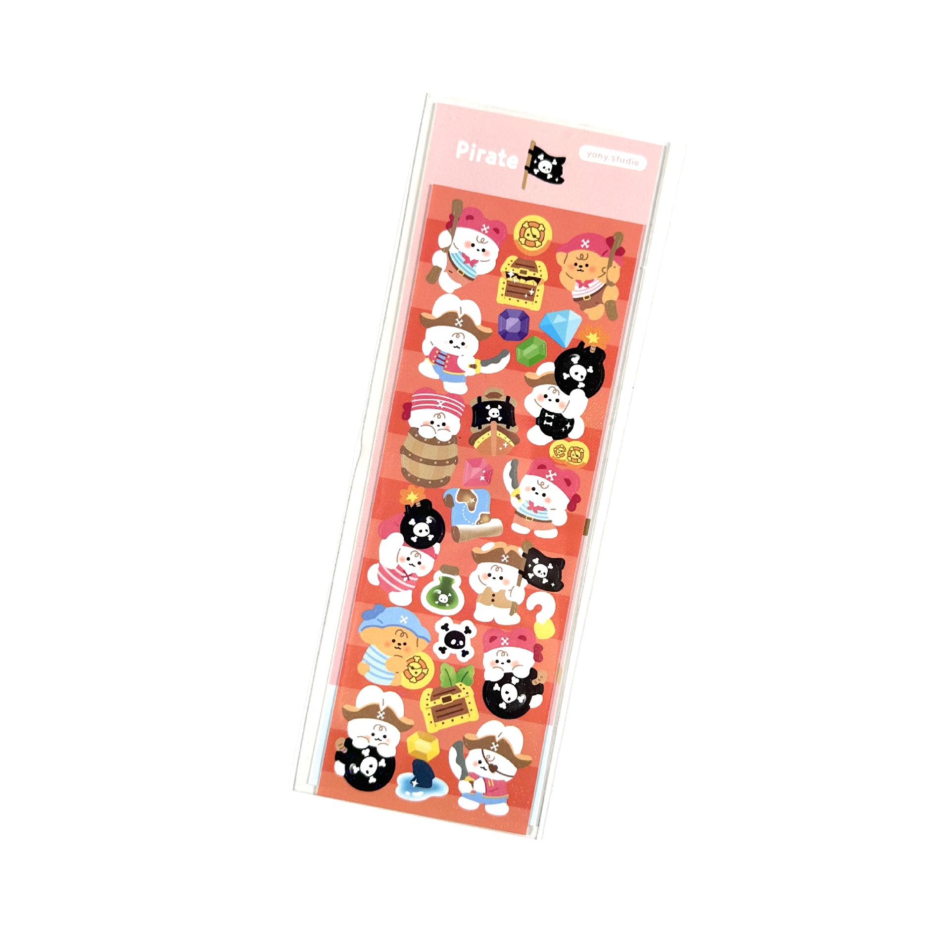 Cute Cartoon Animals Hand Book Laser Creative Sticker display picture 3