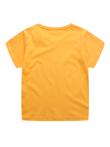 Cotton Short-Sleeve T-Shirt for European and American Boys, Medium and Small Children Summer T-Shirt for Boys, Children's Top