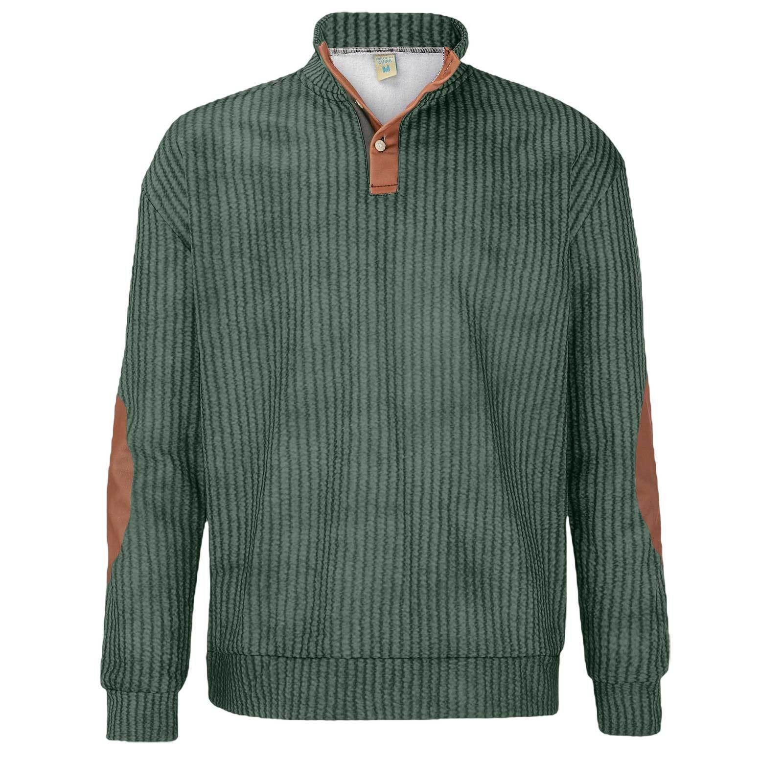 3D sweatshirt popular digital printing stand collar short sleeve men's casual hot selling outdoor_voghion.com