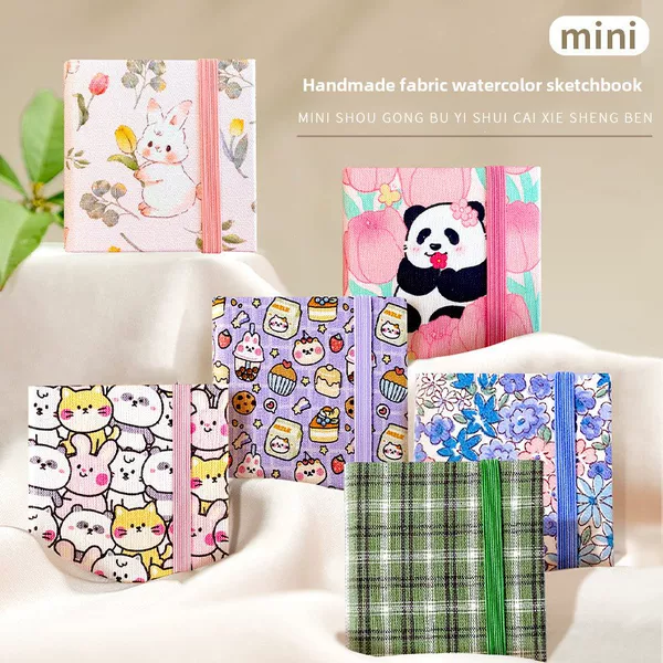 Sketch portable travel portable high color value Hand Book mini watercolor 300g Art Special