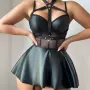 情趣pu跨境修身制服