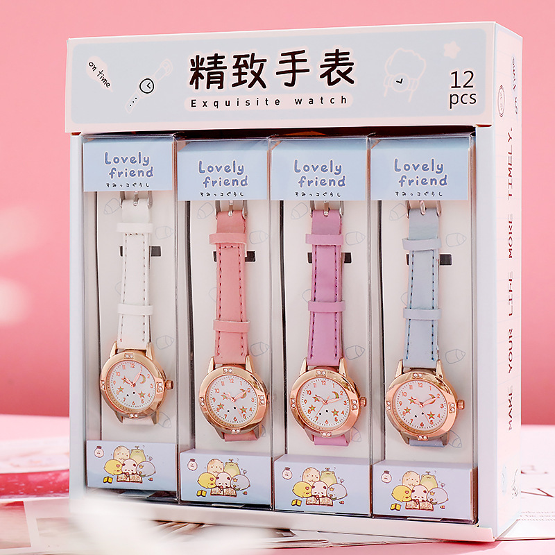 Dropshipping Fashion Belt Student Watch Women's Rose Gold Luminous Diamond Women's Watch New Set Wholesale Dropshipping Fashion Belt Student Watch Women's Rose Gold Luminous Diamond Women's Watch New Set Wholesale
