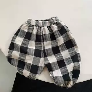 工厂定制~宝宝棉质柔软收口裤棉质休闲九分裤儿童潮流休闲九分裤