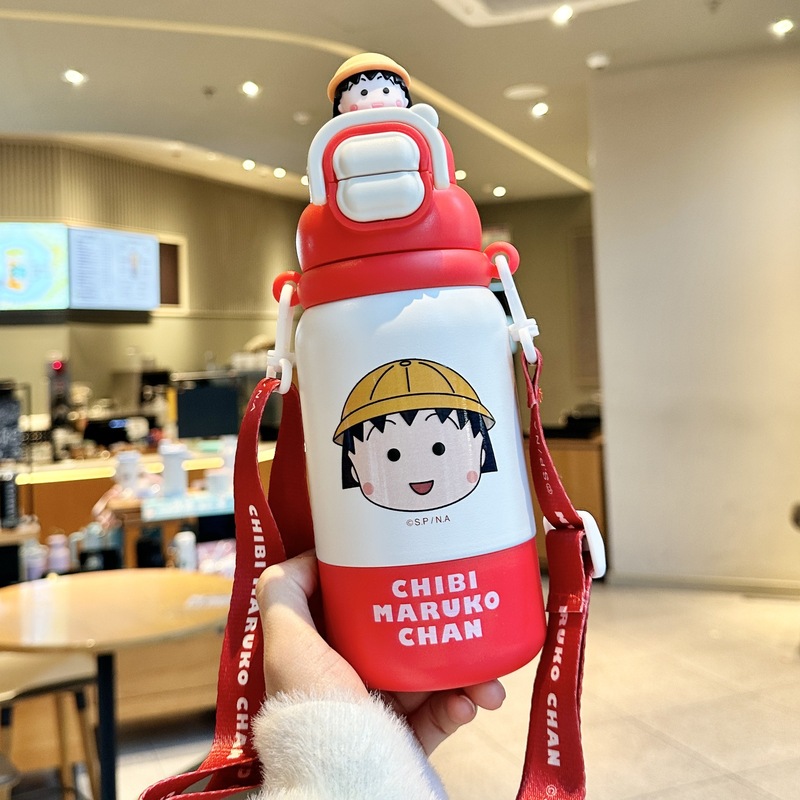 史迪奇保温杯儿童女孩吸管水杯上学专用2025新款可爱学生双饮杯子|undefined