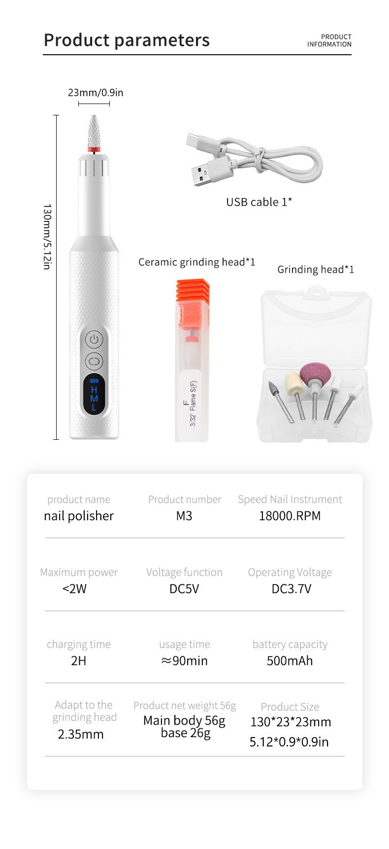 Electric Nail Drill Image 14