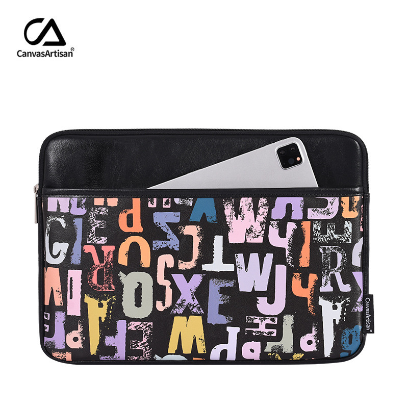 Pu Laptop Bag Tablet Protective Cover Suitable for Apple Huawei Asus Lenovo Samsung Microsoft Computer Sleeve