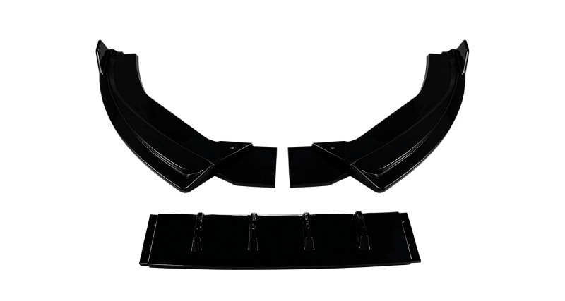 Suitable for Audi A6 S6 C7 late-model Sline 16-18 front bumper, front lip, front spoiler, small body kit modification
