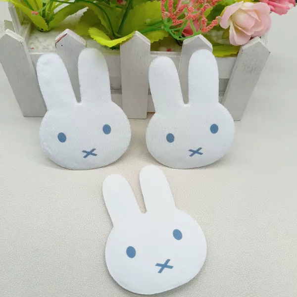 Japanese-Style Smooth Fabric Magic Tape Miffy Rabbit Cute Cartoon Bangs Sticker Girly Forehead Side Seamless Hair Accessory